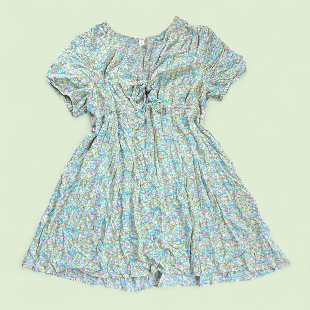 pastel floral sundress